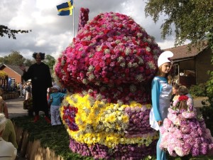 Blomsterfest i Skåne Tranås 2012 (arrangeras vart 5:e år)