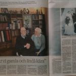 Den 29 okt publicerades en artikel om Helge och Gertrud i Ystads allehanda med anledning av deras 60-åriga bröllopsdag och sitt enorma bildarkiv närmar 30 000 bilder.